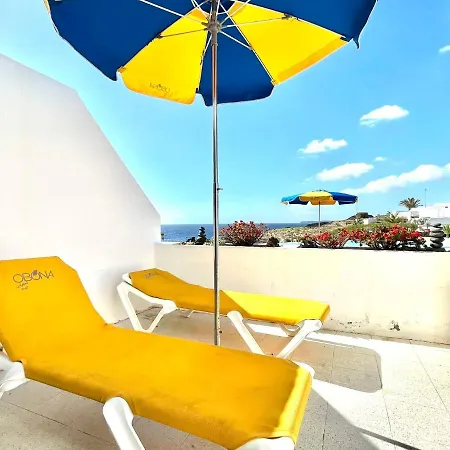 Nudist With Two Bedrooms And Sea View In Lanzarote