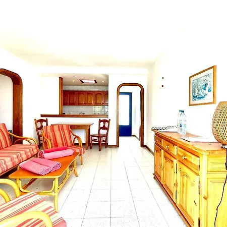 شقة Nudist With Two Bedrooms And Sea View In Lanzarote تشاركو ديل بالو