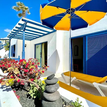 Nudist With Two Bedrooms And Sea View In Lanzarote Charco del Palo
