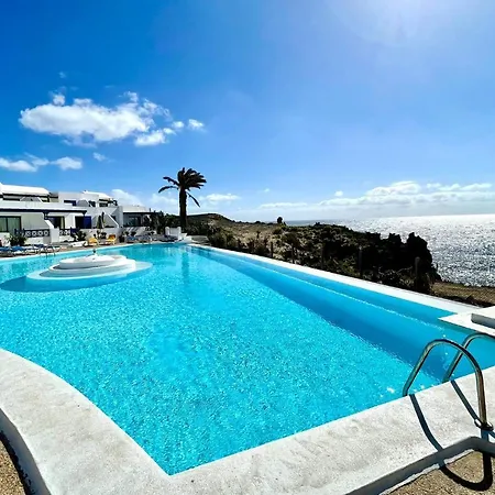 Nudist With Two Bedrooms And Sea View In Lanzarote Apartman Charco del Palo